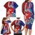 Hawaiian and Japanese Together Family Matching Long Sleeve Bodycon Dress and Hawaiian Shirt The Whale and Koi Fish with Hinomaru and Lei