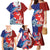 Hawaiian and Japanese Together Family Matching Mermaid Dress and Hawaiian Shirt The Whale and Koi Fish with Hinomaru and Lei