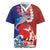 Hawaiian and Japanese Together Rugby Jersey The Whale and Koi Fish with Hinomaru and Lei