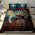 New Zealand Soldier ANZAC Day Bedding Set Silver Fern Starry Night Style LT03 - Polynesian Pride