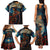 New Zealand Soldier ANZAC Day Family Matching Tank Maxi Dress and Hawaiian Shirt Silver Fern Starry Night Style LT03 - Polynesian Pride