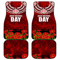 New Zealand ANZAC Waitangi Day Car Mats Hei Tiki and Soldier LT03 - Polynesian Pride