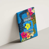 Palau Independence Day Canvas Wall Art 1st October 30th Anniversary Polynesian Jungle Flower LT03 - Polynesian Pride