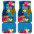 Palau Independence Day Car Mats 1st October 30th Anniversary Polynesian Jungle Flower