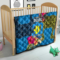 Palau Independence Day Quilt 1st October 30th Anniversary Polynesian Jungle Flower LT03 - Polynesian Pride