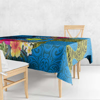 Palau Independence Day Tablecloth 1st October 30th Anniversary Polynesian Jungle Flower LT03 - Polynesian Pride