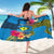 Personalised Palau Independence Day Sarong 1st October 30th Anniversary Polynesian Jungle Flower