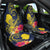 Niue Independence Day Car Seat Cover Hiapo Pattern Hibiscus Plumeria and Uga