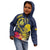 Niue Independence Day Kid Hoodie Hiapo Pattern Hibiscus Plumeria and Uga