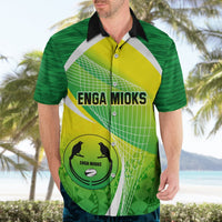 Custom Enga Mioks Rugby Hawaiian Shirt Papua New Guinea Polynesian Tattoo LT03 - Polynesian Pride