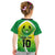 Custom Enga Mioks Rugby Kid T Shirt Papua New Guinea Polynesian Tattoo LT03 - Polynesian Pride