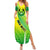 Custom Enga Mioks Rugby Summer Maxi Dress Papua New Guinea Polynesian Tattoo LT03 Women Green - Polynesian Pride