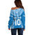 Custom Gulf Isou Rugby Off Shoulder Sweater Papua New Guinea Polynesian Tattoo LT03 - Polynesian Pride