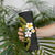 Hawaiian Hibiscus and Plumeria Polynesian Tribal Tattoo Skinny Tumbler Yellow Color