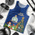 Niue Christmas Men Tank Top Coat of Arms and Polynesian Tattoo Xmas Element Christmas Blue Vibe LT03 - Polynesian Pride