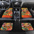 Hawaiian Honolulu Festival Car Mats Hawaiian Identity - Hula Dancer and Ukulele Tropical Plants Style