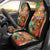 Hawaiian Honolulu Festival Car Seat Cover Hawaiian Identity - Hula Dancer and Ukulele Tropical Plants Style