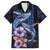 Hawaiian Whales Love Couple Hawaiian Shirt Hibiscus and Kakau Art Tattoo Night Sky Vibe