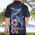 Hawaiian Whales Love Couple Hawaiian Shirt Hibiscus and Kakau Art Tattoo Night Sky Vibe