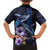 Hawaiian Whales Love Couple Hawaiian Shirt Hibiscus and Kakau Art Tattoo Night Sky Vibe