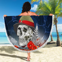 New Zealand ANZAC Day Beach Blanket Freedom Ain't Free LT05 - Polynesian Pride