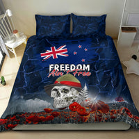 New Zealand ANZAC Day Bedding Set Freedom Ain't Free LT05 - Polynesian Pride