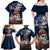 New Zealand ANZAC Day Family Matching Off Shoulder Maxi Dress and Hawaiian Shirt Freedom Ain't Free LT05 - Polynesian Pride