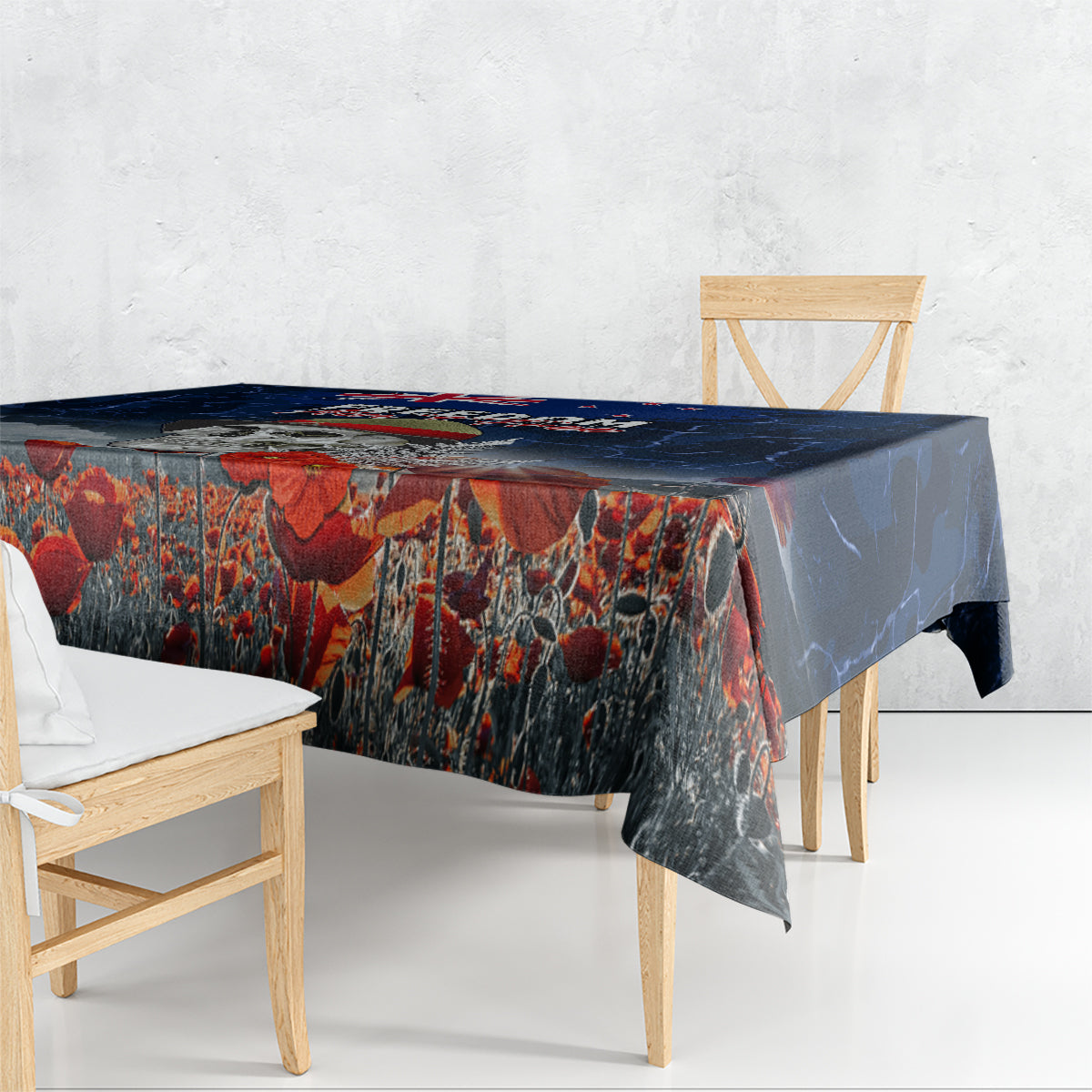 New Zealand ANZAC Day Tablecloth Freedom Ain't Free LT05 - Polynesian Pride