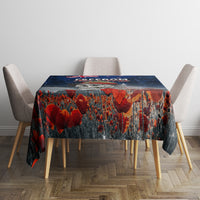 New Zealand ANZAC Day Tablecloth Freedom Ain't Free LT05 - Polynesian Pride