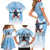 New Zealand Sky Diving Family Matching Short Sleeve Bodycon Dress and Hawaiian Shirt Lets Get High