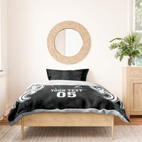 Custom New Zealand Fern Women Rugby Bedding Set Maori Pattern LT05 - Polynesian Pride