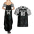 Custom New Zealand Fern Women Rugby Couples Matching Summer Maxi Dress and Hawaiian Shirt Maori Pattern