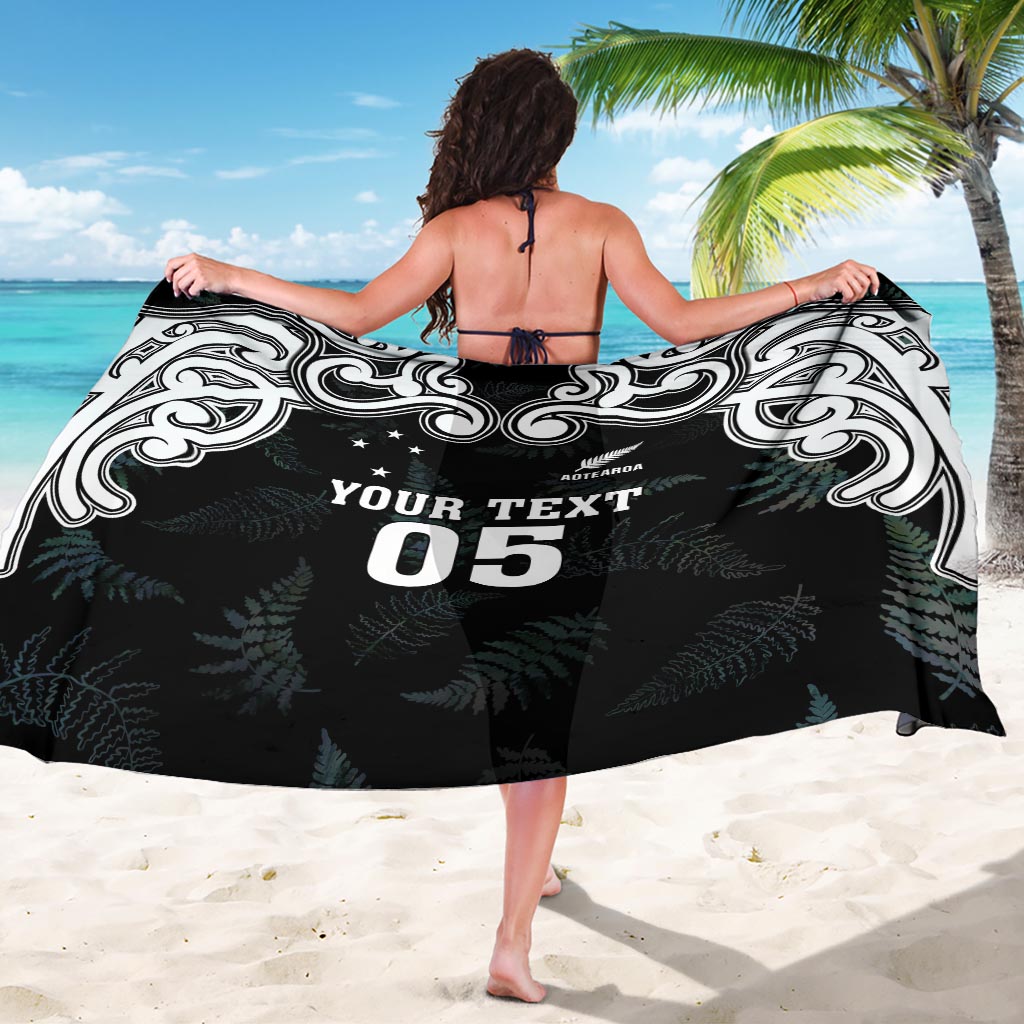 Custom New Zealand Fern Women Rugby Sarong Maori Pattern LT05 - Polynesian Pride