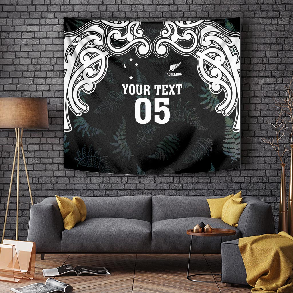 Custom New Zealand Fern Women Rugby Tapestry Maori Pattern LT05 - Polynesian Pride