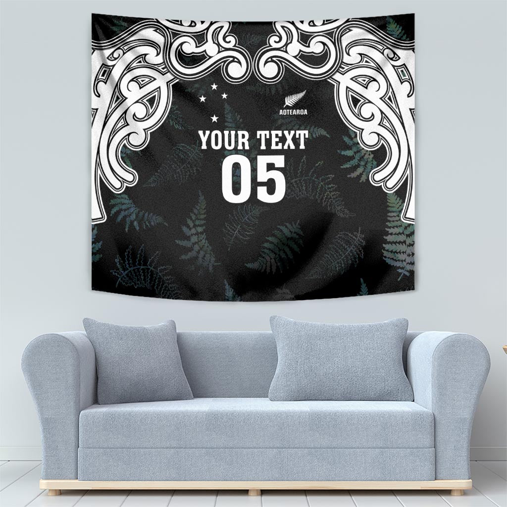Custom New Zealand Fern Women Rugby Tapestry Maori Pattern LT05 - Polynesian Pride