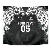 Custom New Zealand Fern Women Rugby Tapestry Maori Pattern LT05 - Polynesian Pride