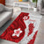 Samoa Teuila 2024 Area Rug Samoan Siapo Pattern Red Version