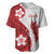 Samoa Teuila 2024 Baseball Jersey Samoan Siapo Pattern Red Version