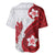 Samoa Teuila 2024 Baseball Jersey Samoan Siapo Pattern Red Version