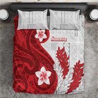 Samoa Teuila 2024 Bedding Set Samoan Siapo Pattern Red Version LT05 Red - Polynesian Pride