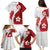 Samoa Teuila 2024 Family Matching Puletasi and Hawaiian Shirt Samoan Siapo Pattern Red Version