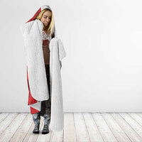 Samoa Teuila 2024 Hooded Blanket Samoan Siapo Pattern Red Version LT05 - Polynesian Pride