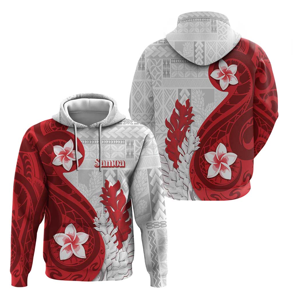Samoa Teuila 2024 Hoodie Samoan Siapo Pattern Red Version LT05 - Polynesian Pride