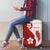 Samoa Teuila 2024 Luggage Cover Samoan Siapo Pattern Red Version