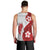 Samoa Teuila 2024 Men Tank Top Samoan Siapo Pattern Red Version