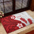 Samoa Teuila 2024 Rubber Doormat Samoan Siapo Pattern Red Version