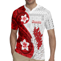 Samoa Teuila 2024 Rugby Jersey Samoan Siapo Pattern Red Version LT05 - Polynesian Pride