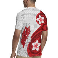 Samoa Teuila 2024 Rugby Jersey Samoan Siapo Pattern Red Version LT05 - Polynesian Pride