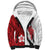 Samoa Teuila 2024 Sherpa Hoodie Samoan Siapo Pattern Red Version