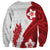 Samoa Teuila 2024 Sweatshirt Samoan Siapo Pattern Red Version